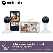 Usado, Monitor de bebê Motorola VM65-2 CONNECT - 2 conjuntos de câmeras excelente estado comprar usado  Enviando para Brazil