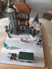 Resin christmas village for sale  LETCHWORTH GARDEN CITY