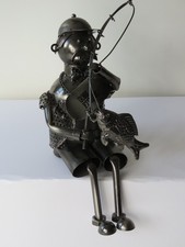 Metal novelty angler for sale  YORK