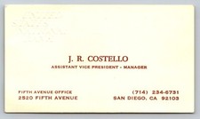 Vintage business card for sale  Hatboro