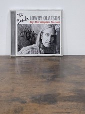 Lowry olafson signed for sale  BIRMINGHAM