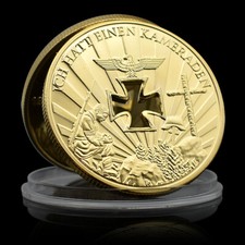 Moeda cruzada Alemanha Segunda Guerra Mundial ICH Hatt Einen Kameraden medalha comemorativa oca comprar usado  Enviando para Brazil