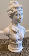 Ceramic bust woman for sale  DOWNPATRICK