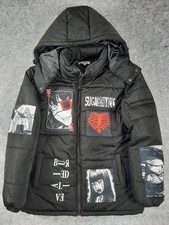 Casaco gráfico Sugar Hill BURIED ALIVE PUFFER jaqueta capuz preto tamanho 2XL, usado comprar usado  Enviando para Brazil