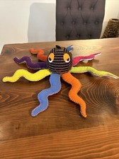 BRINQUEDO INFANTIL ARTESANAL POR DESCALÇO ORIGINAL: POLVO, usado comprar usado  Enviando para Brazil