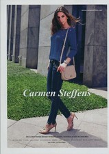 Sapatos de salto alto pernas longas anúncio revista calçados CARMEN STEFFENS 2014 comprar usado  Enviando para Brazil