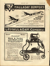1917 Black & Decker Lectroflater Compressor Anúncio: Pratt Street Baltimore, Maryland comprar usado  Enviando para Brazil