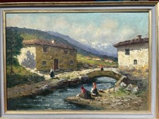 Quadro olio tela usato  Carrara