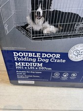 Folding dog crate for sale  KNUTSFORD