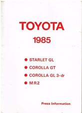 Toyota mr2 mk1 for sale  ALFRETON