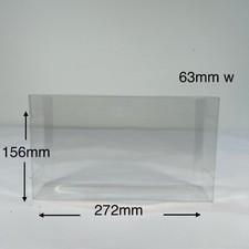 10pcs clear plastic for sale  COLCHESTER
