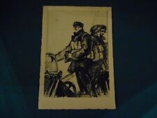 Cartolina militare illustrata usato  Torino