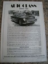 Autoclass classic cars for sale  BRISTOL
