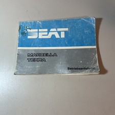 Betriebsanleitung seat marbell gebraucht kaufen  Wülfrath