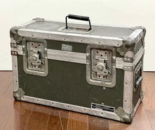 Usado, Estojo de equipamento rígido bigorna vintage cinza voo/músico/estrada/foto - 10"x13"x22" comprar usado  Enviando para Brazil