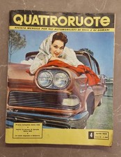 Quattroruote aprile 1958 usato  Zane