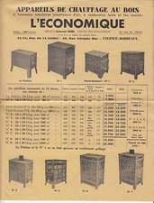 Prospectus economical wood d'occasion  Expédié en Belgium