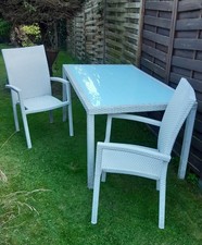 Gartentisch glastisch 160 gebraucht kaufen  Berlin