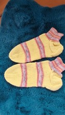Handgestrickte sneakersocken w gebraucht kaufen  Homburg