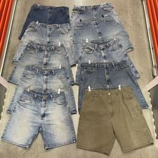 Usado, LOTE ATACADO DE 10: Shorts Wrangler jeans e lona - TAMANHOS MISTOS (36, 38, 40) comprar usado  Enviando para Brazil