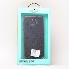 Capa de pressão Kate Spade flexível capa dura Moto Z edição Droid ponto de confete transparente, usado comprar usado  Enviando para Brazil