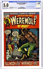 Hombre Lobo En La Noche #1 CGC 5.0 1972 4554992003 comprar usado  Enviando para Brazil