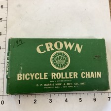 Usado, Corrente de rolo de bicicleta vintage CROWN - NOVA NA CAIXA nunca usada na caixa original comprar usado  Enviando para Brazil