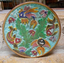 Assiette poissons vallauris d'occasion  Tours-