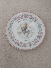 peter rabbit christmas plate for sale peter rabbit christmas plate for sale SEAHOUSES
