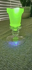 Vaseline glass candle for sale  New Tripoli