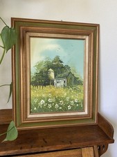 Vintage framed oil for sale  Lakeport