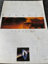 Catalogue brochure renault d'occasion  La Gorgue