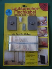 12m lautsprecher flachkabel gebraucht kaufen  Eisleben