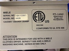 Miele model 060b for sale  San Jose