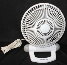 Ventilador basculante vintage Windmere pequeno mesa de cabeceira TC-6 2 velocidades funciona bem, branco comprar usado  Enviando para Brazil
