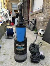 Clarke submersible water for sale Clarke submersible water for sale  LONDON