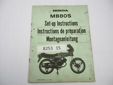 Honda mb80s motorrad gebraucht kaufen  Merseburg