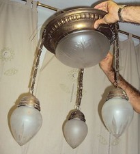 Sf5784 lampadario luci usato  Montecatini Terme