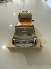 Vintage TONKA Caminhão Pressionado Aço Misturador de Cimento com Cama Inclinável Amarelo Laranja, BOM! comprar usado  Enviando para Brazil