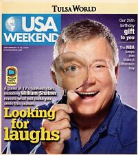 USA WEEKEND Magazine September 10-12 2010 William Shatner Meredith Vieira segunda mano  Embacar hacia Argentina