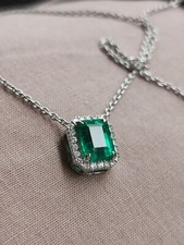 Goldkette smaragd 750 gebraucht kaufen  Oberaudorf