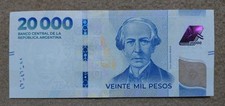 Argentina nuova banconota usato  Vo