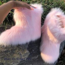 Women winter fluffy d'occasion  Expédié en Belgium