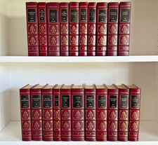 Easton Press 21 Vol Complete WORKS OF CHARLES DICKENS 1998 Black Label LEATHER, usado comprar usado  Enviando para Brazil