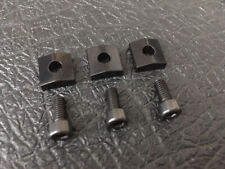 Braçadeiras e parafusos de corda Floyd Rose preto bloqueio porca de guitarra frete rápido e gratuito!! comprar usado  Enviando para Brazil