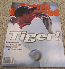 Tiger Woods 1996 Sports Illustrated SI 1ª Capa Banca Masters Golf, usado comprar usado Tiger Woods 1996 Sports Illustrated SI 1ª Capa Banca Masters Golf, usado comprar usado  Enviando para Brazil