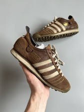 ADIDAS *CHILE 62* (012596) 2003 TÊNIS DE COURO MARROM VINTAGE EUA 6,5 EU 39 1/3, usado comprar usado  Enviando para Brazil
