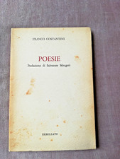 Franco costantini poesie usato  Vicenza