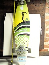 Longboard Atom 39" verde - bom estado montável com rodas comprar usado  Enviando para Brazil