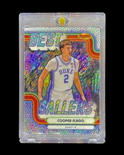 COOPER FLAGG RARO NOVATO CINTILANTE REFRATOR HOLO Topps Cromado Não Automático - DUKE, usado comprar usado  Enviando para Brazil